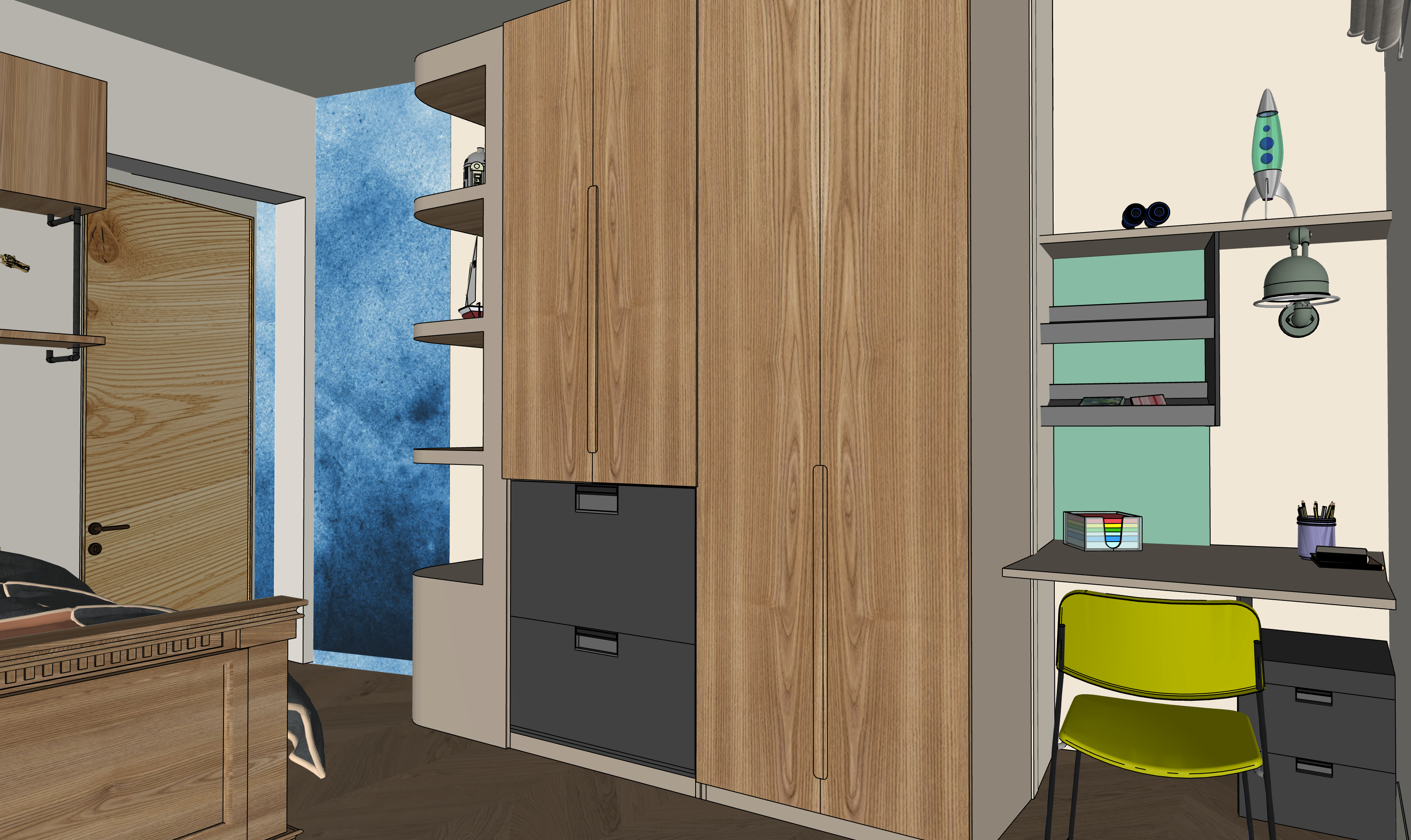 3D Chambre 2 ter